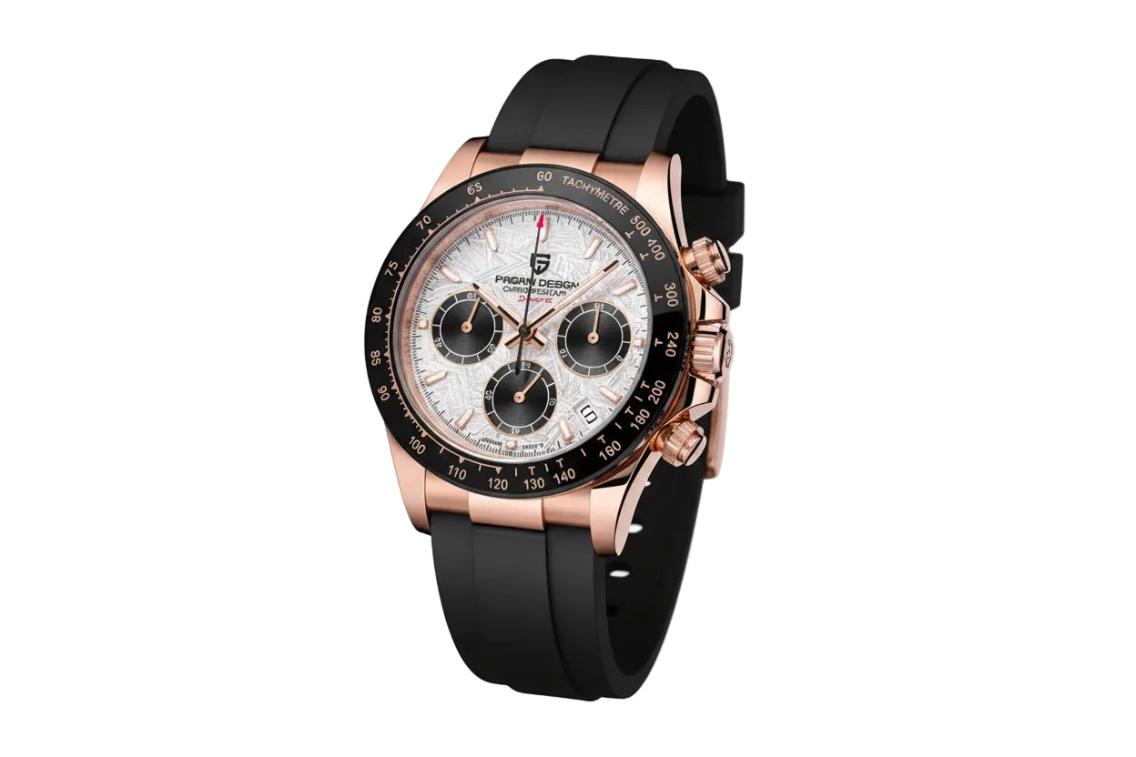 PAGANI DESIGN PD-1664 Rubber Strap Daytona Chronograph