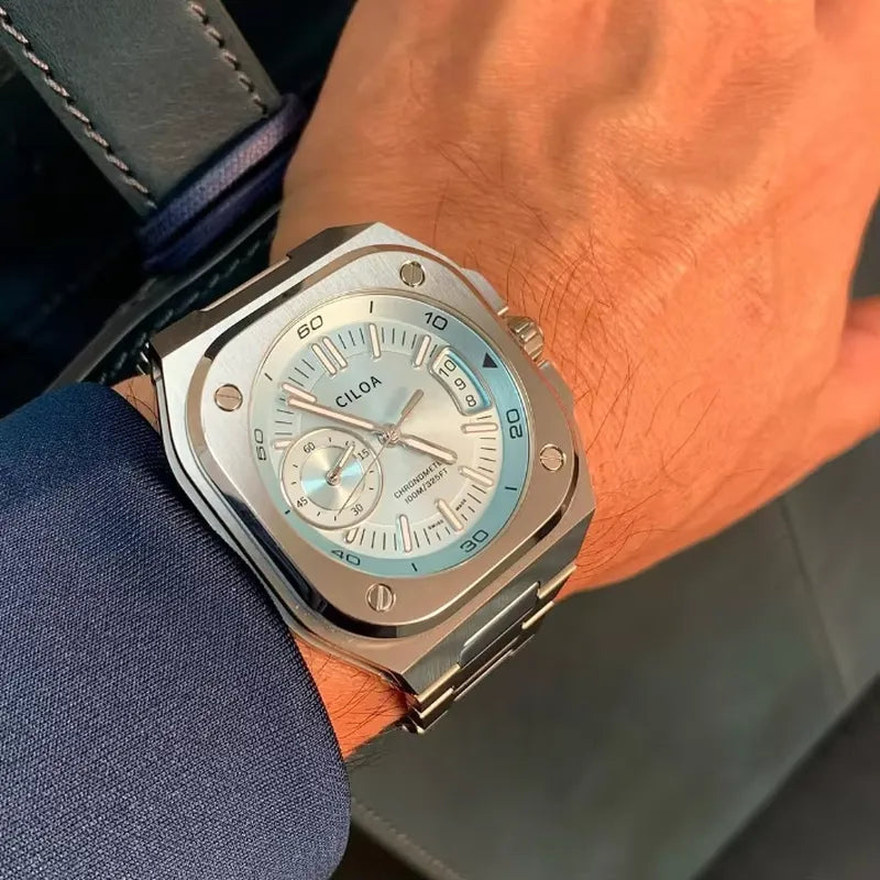 CILOA 505 Women's Mini Watch Review: Sky Blue Square Quartz for $64.97 — The Catalog's Best Women's Entry Watch (2026)