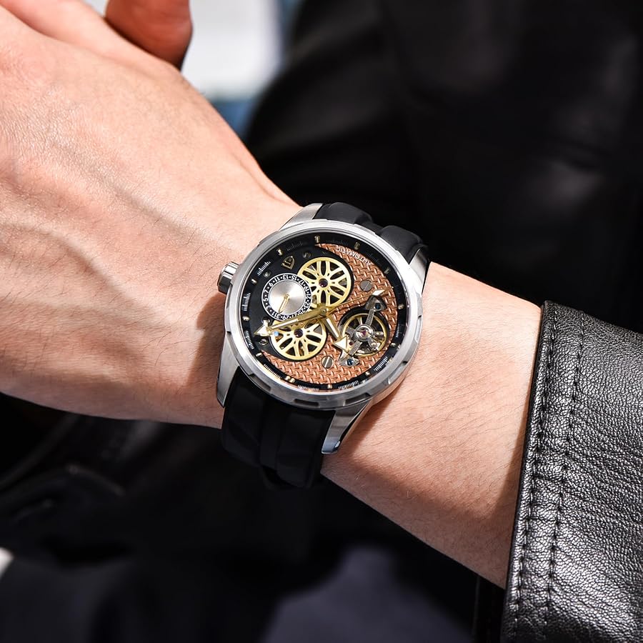 PAGANI DESIGN PD-YS022 Review: A Skeleton Automatic with Tourbillon Style for $227.97
