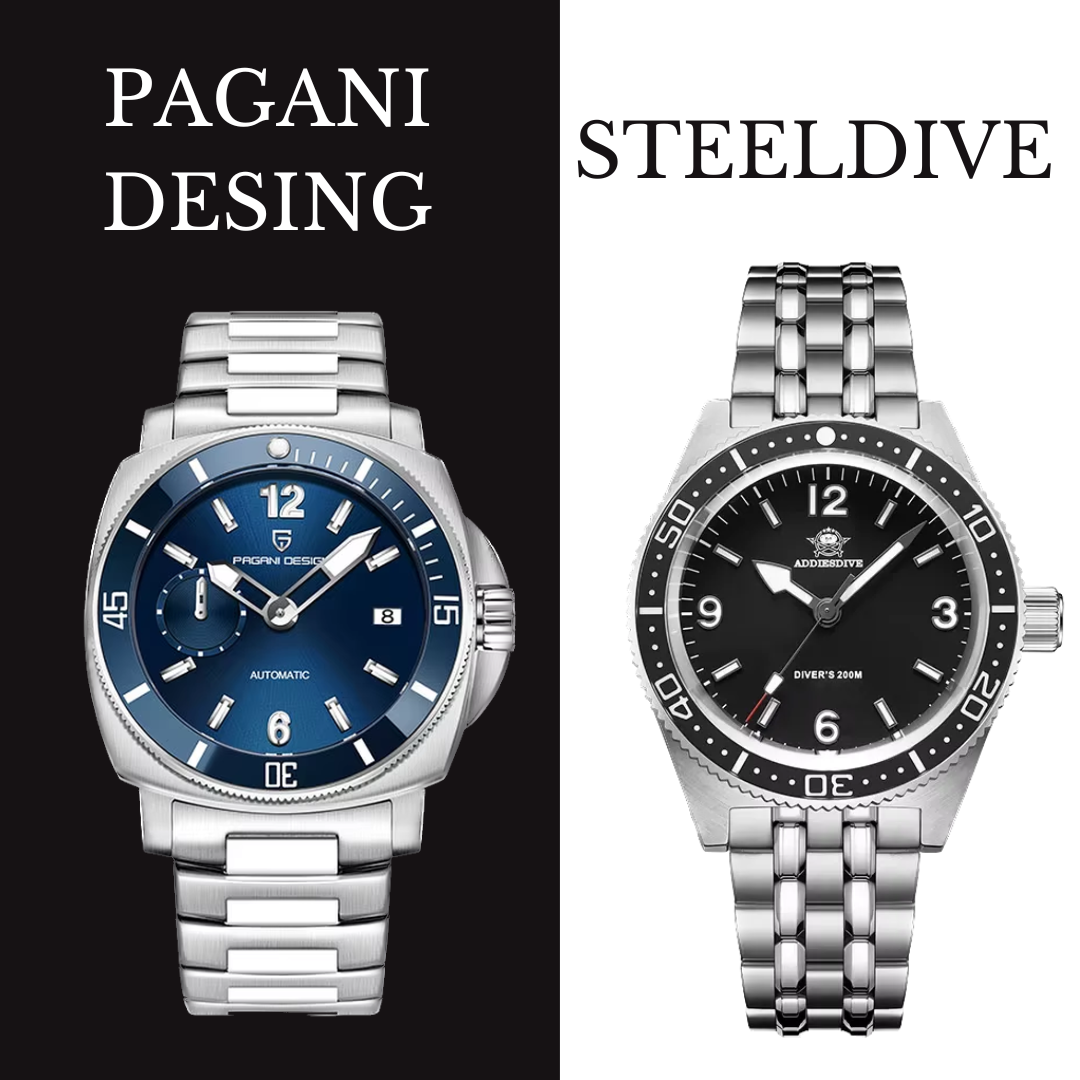 Steeldive vs Pagani Design: Which Affordable Watch Brand Offers Better Value