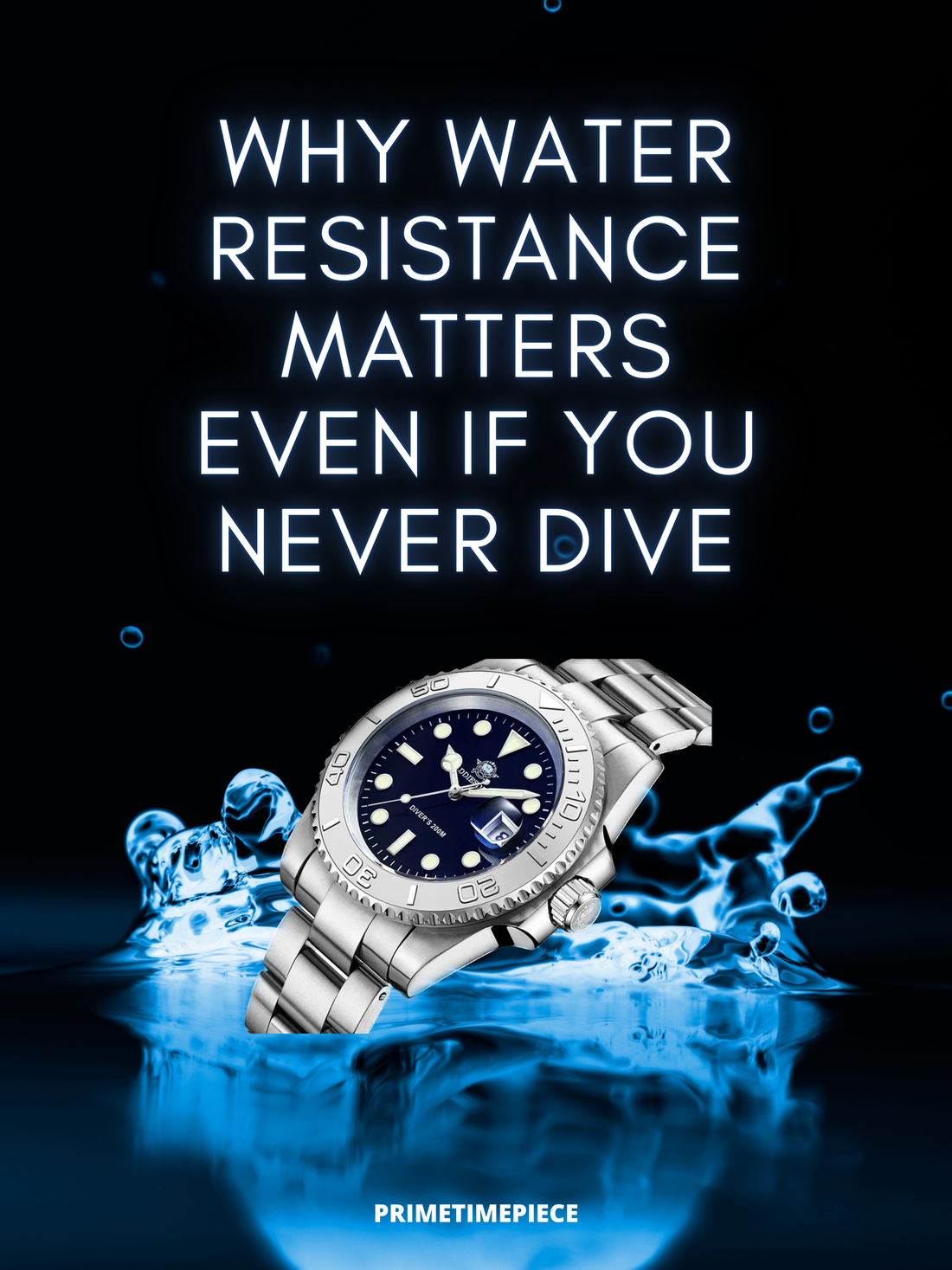 Why Water Resistance Matters Even If You Never Dive