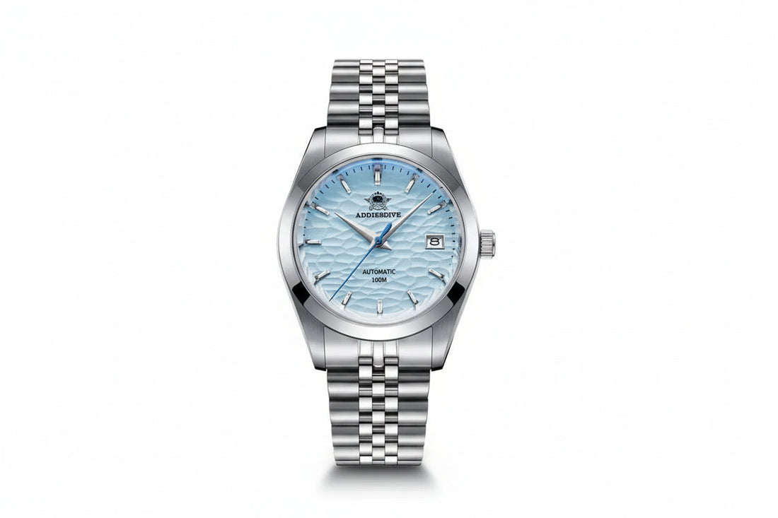 Automatic dive watch with screw-down crown and rotating bezel — proper gasket maintenance is essential to preserve water resistance over time