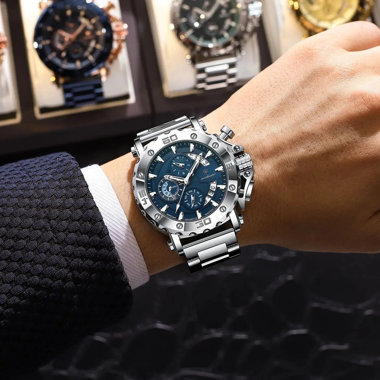 Poedagar 892 Men S Chronograph Quartz Watch Review
