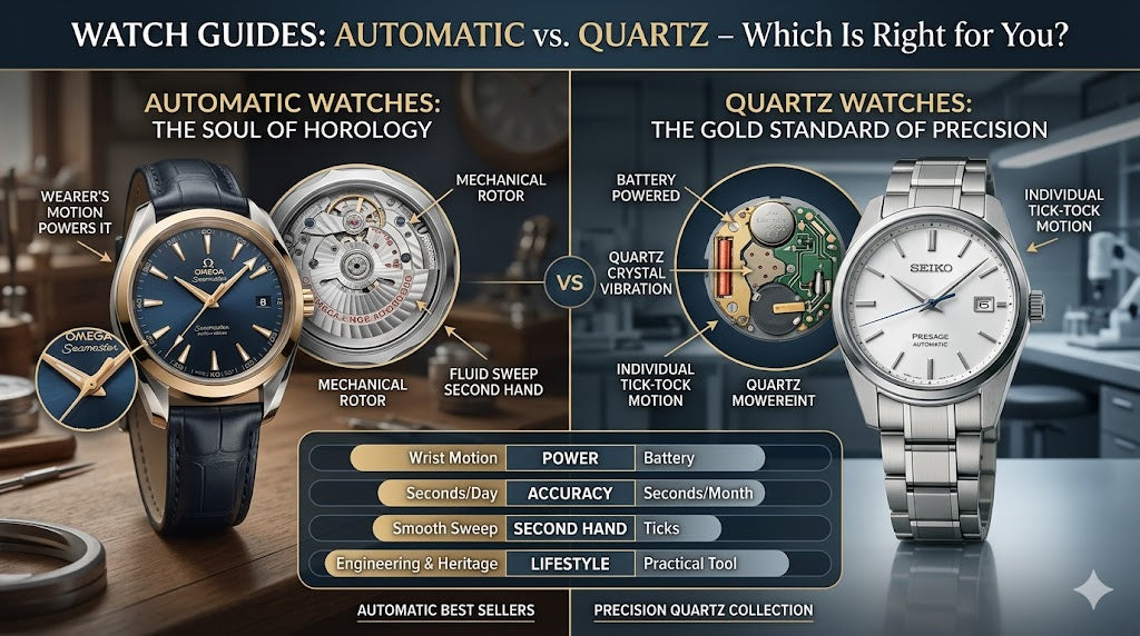 Watch Guides Automatic Vs Quartz Which Is Right For You