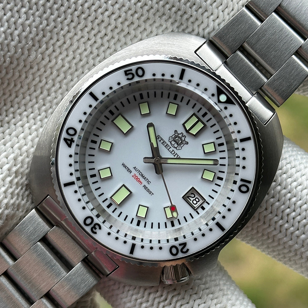 STEELDIVE SD1974B Japan NH35 Automatic 200M Waterproof Mens Dive Watch