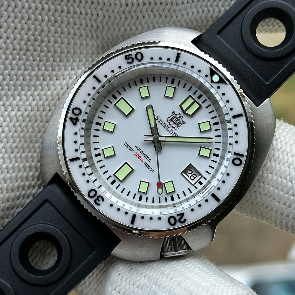 STEELDIVE SD1974B Japan NH35 Automatic 200M Waterproof Mens Dive Watch
