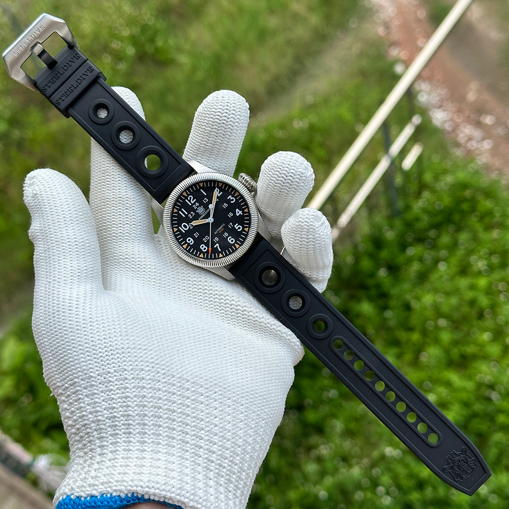 STEELDIVE SD1906H — 39MM Pilot NH35 Automatic 200M Dive Watch