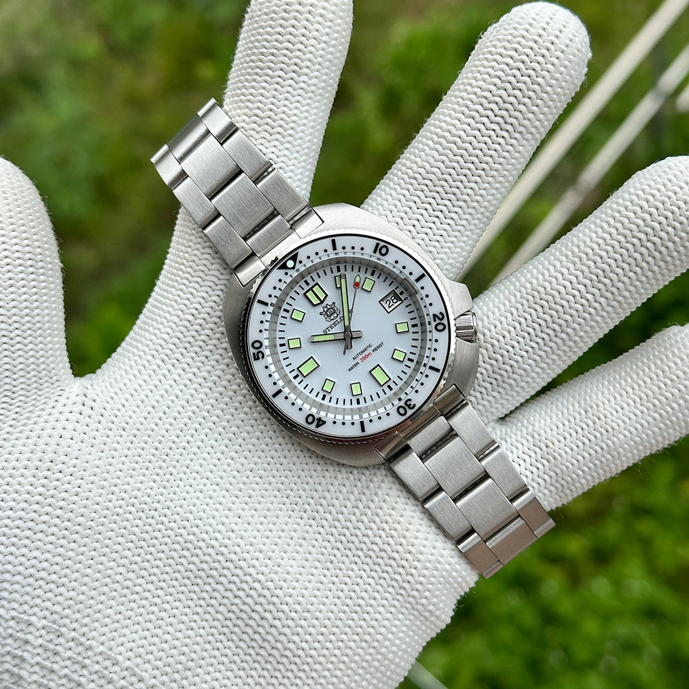 STEELDIVE SD1974B Japan NH35 Automatic 200M Waterproof Mens Dive Watch