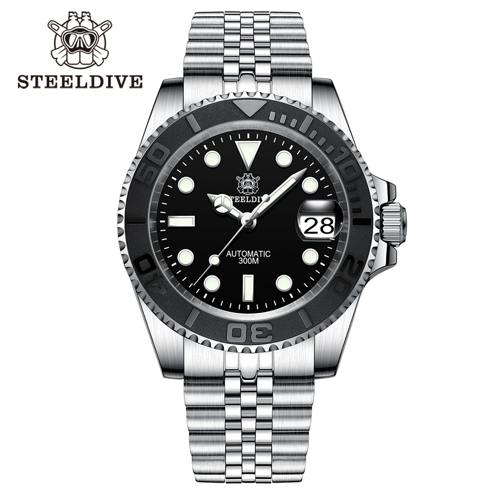 STEELDIVE SD1953T 300M Waterprof Japan NH35 Automatic Mens Watch