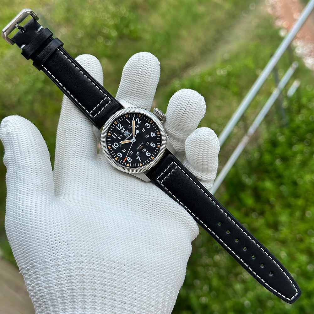STEELDIVE SD1906H — 39MM Pilot NH35 Automatic 200M Dive Watch