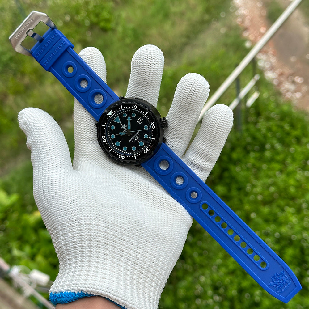 STEELDIVE SD1975XT — PVD Black Tuna 47.5MM 300M NH35 Automatic Dive Watch