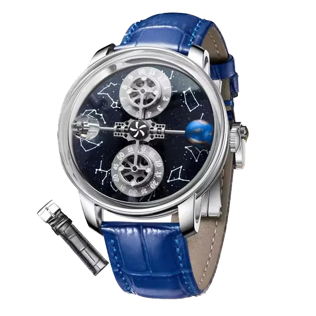 PINDU Design Starry Twelve Constellations Mechanical Watch Miyata 8215 Movement