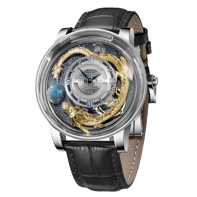 PINDU 6532 Tianlong Dragon Edition Quartz Timepiece, Waterproof Watch, leather