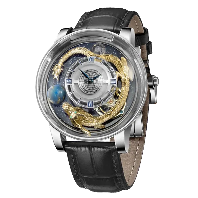 PINDU 6532 Tianlong Dragon Edition Quartz Timepiece, Waterproof Watch, leather-PrimeTimepiece