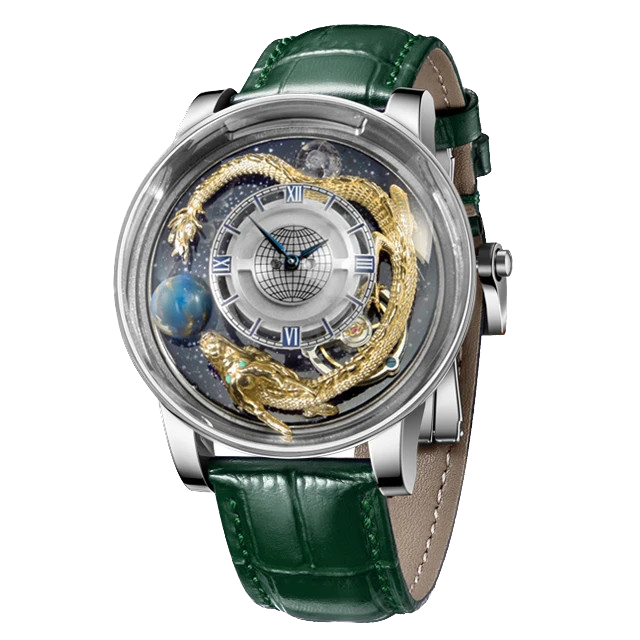 PINDU 6532 Tianlong Dragon Edition Quartz Timepiece, Waterproof Watch, leather