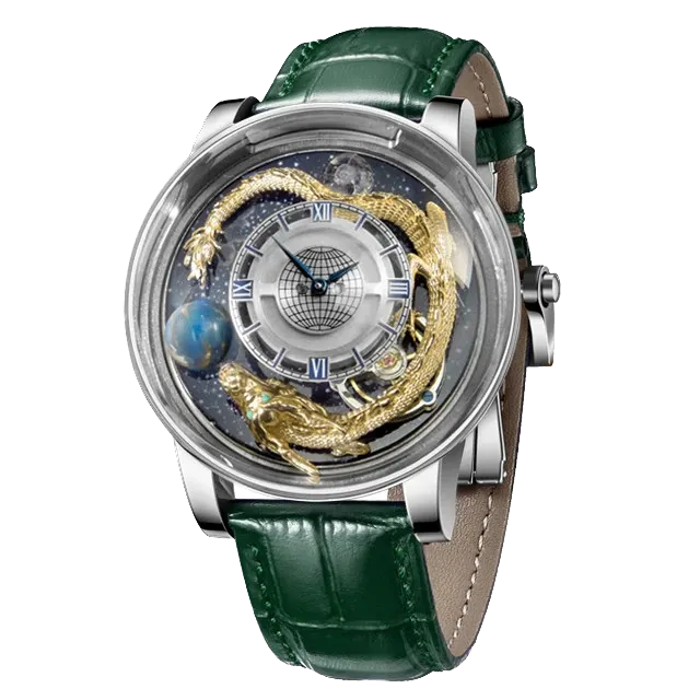 PINDU 6532 Tianlong Dragon Edition Quartz Timepiece, Waterproof Watch, leather-PrimeTimepiece