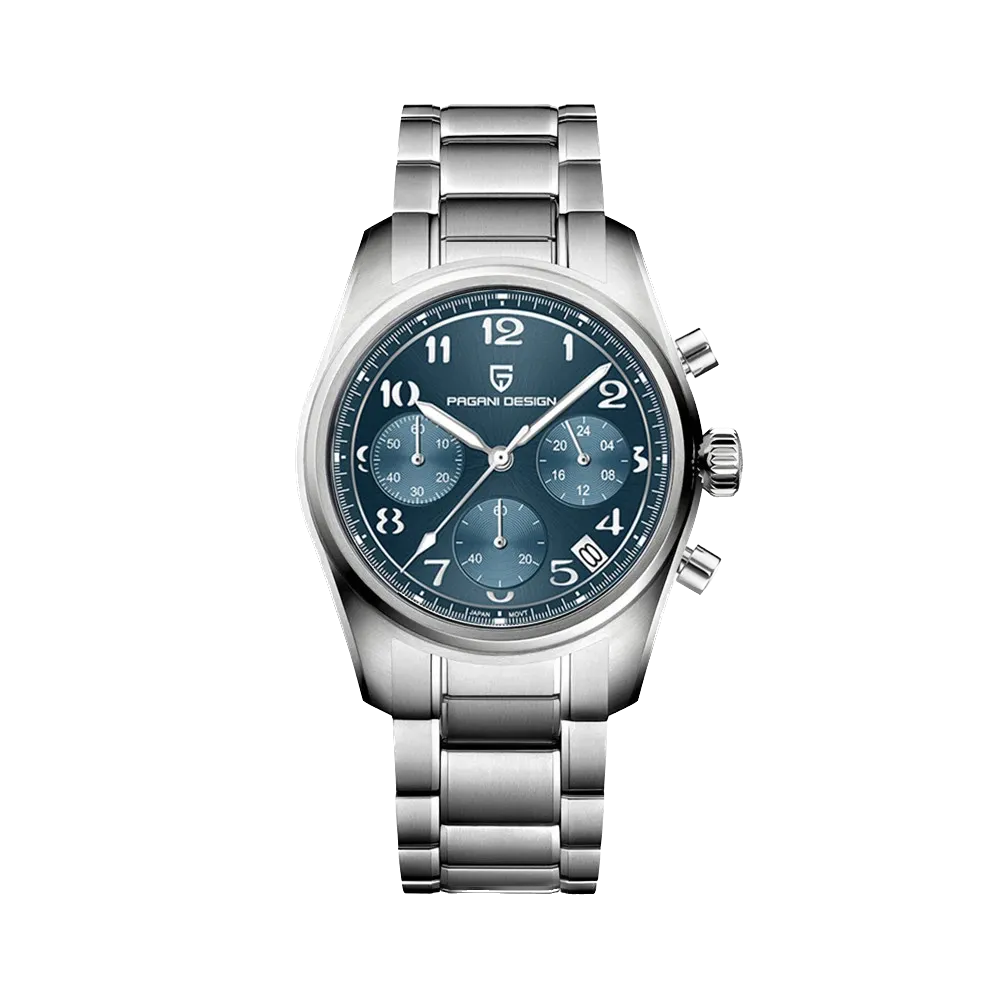 PAGANI DESIGN PD-1773 Men's Pilot Sports Quartz Watch Sapphire Chronograph-PrimeTimepiece