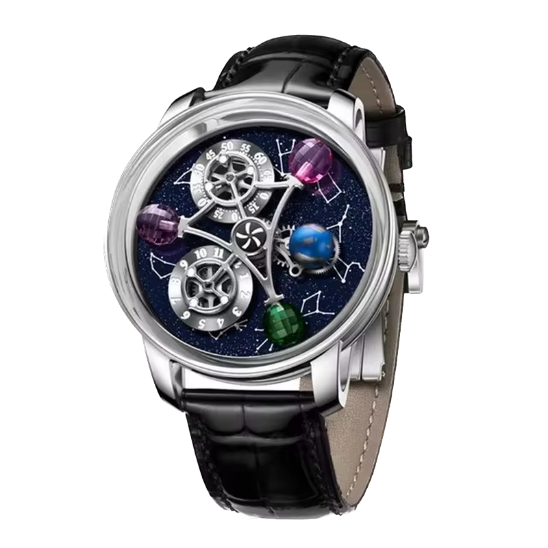 PINDU Design Starry Twelve Constellations Mechanical Watch Miyata 8215 Movement