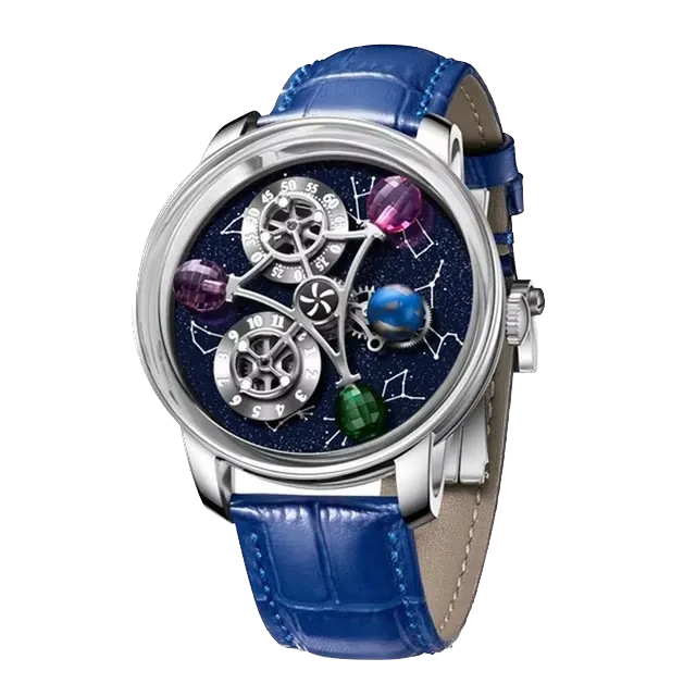 PINDU Design Starry Twelve Constellations Mechanical Watch Miyata 8215 Movement