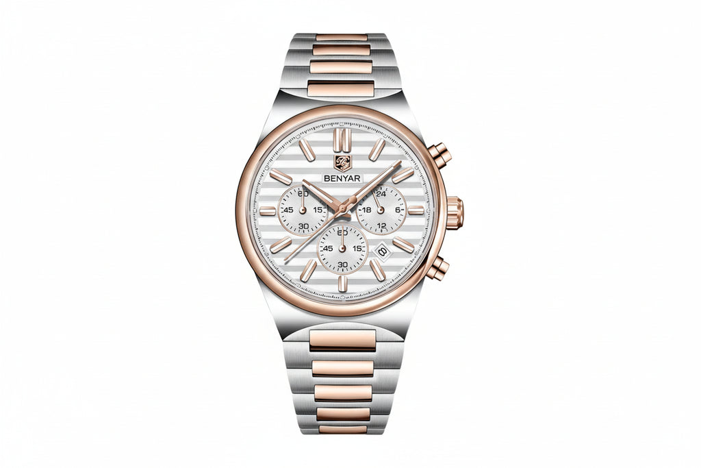 BENYAR BY-5214M Men's Sports Chronograph Watch Blue