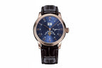 Sugess S401B Moonphase 40MM Automatic Blue Sandstone Dial Blue