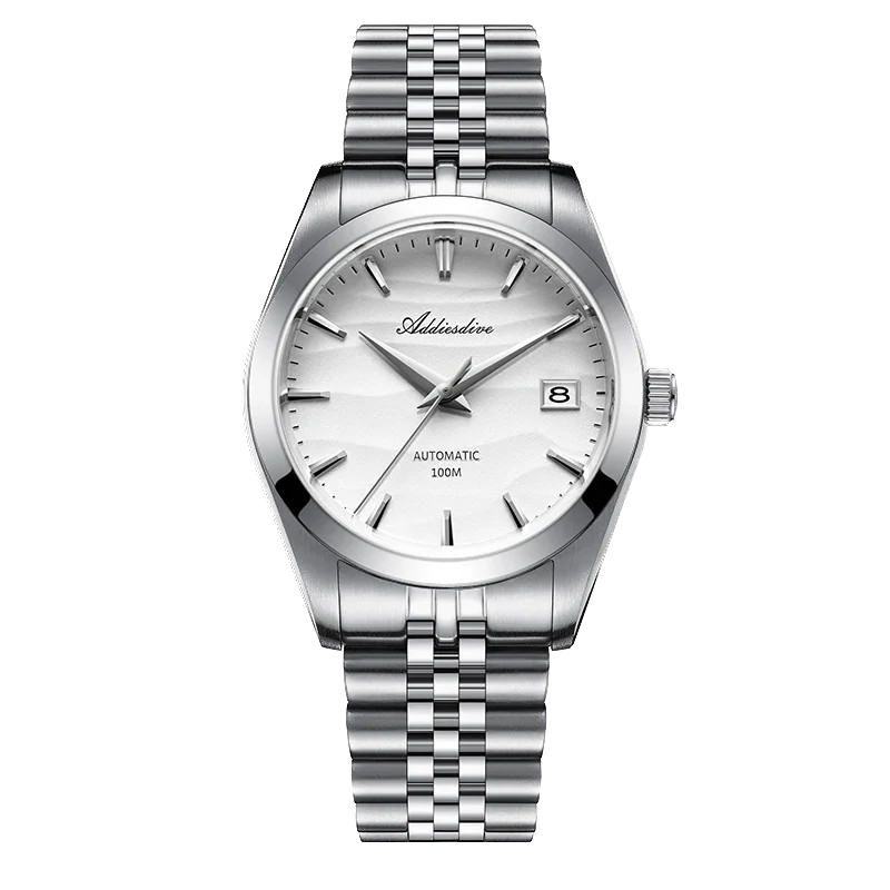 ADDIESDIVE Glass Desert Dial 39mm Automatic Men’s Watch Sapphire 10Bar