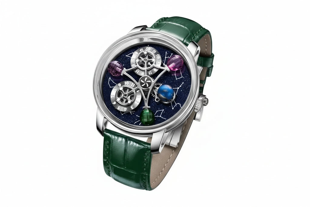 PINDU Design Starry Twelve Constellations Mechanical Watch Miyata 8215 Movement-PrimeTimepiece