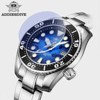 ADDIESDIVE AD2102 Automatic NH35 Dive Watch Khaki