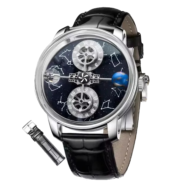 PINDU Design Starry Twelve Constellations Mechanical Watch Miyata 8215 Movement