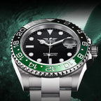 PINDU Water Ghost Yacht GMT Mechanical 40MM Luxury Ceramic Automatic Men's Watch-PrimeTimepiece