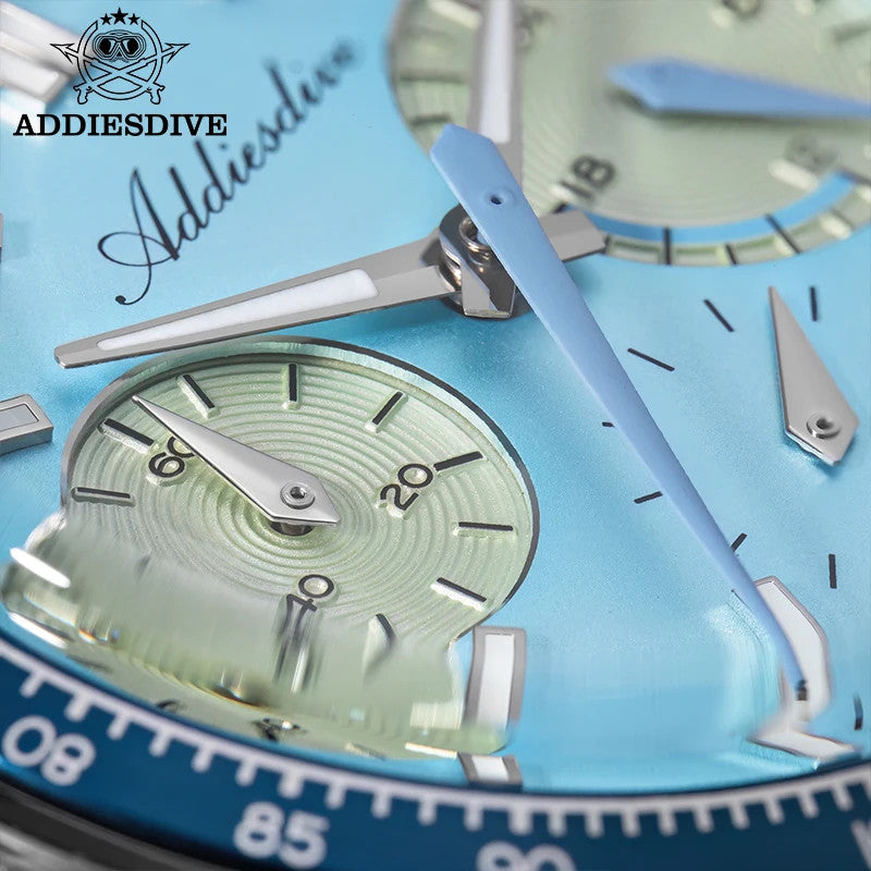 ADDIESDVIE AD2539 Quartz Men's Watch Chronograph Watch White