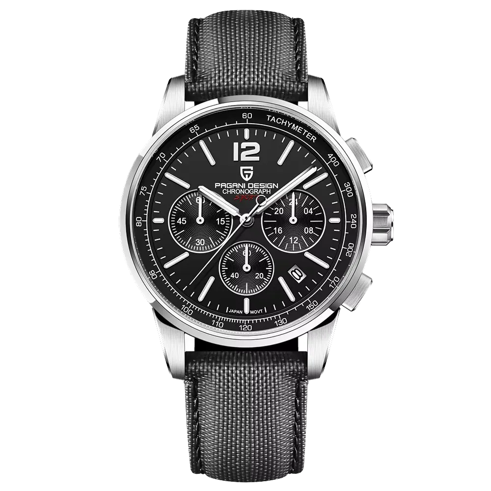 PAGANI DESIGN PD YS008 Men Quartz Watch VK63 100M Water Resistant Sapphire Glass-PrimeTimepiece