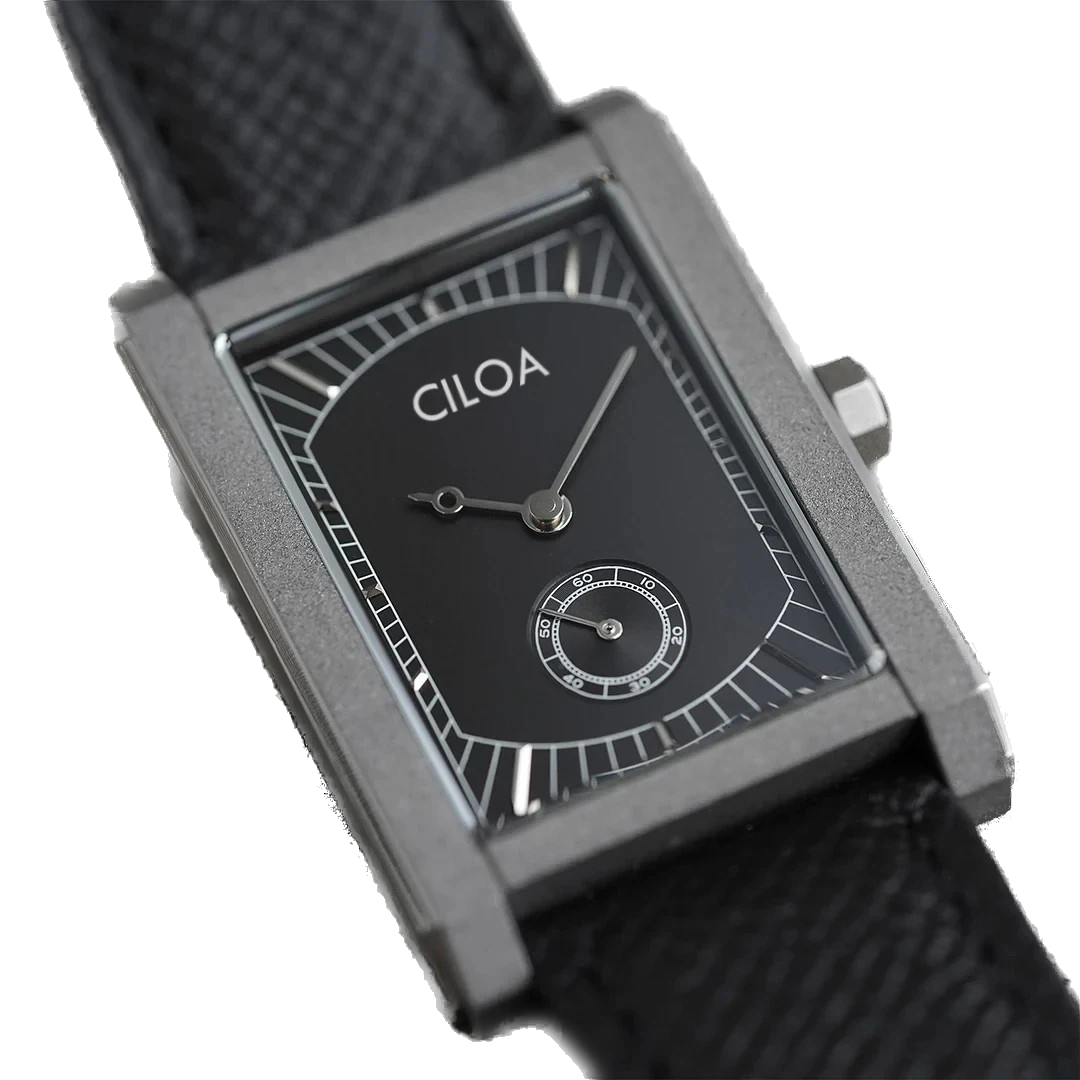 Ciloa Square Casual Simple Watch Mens Fashion Light Luxury Quartz Watch