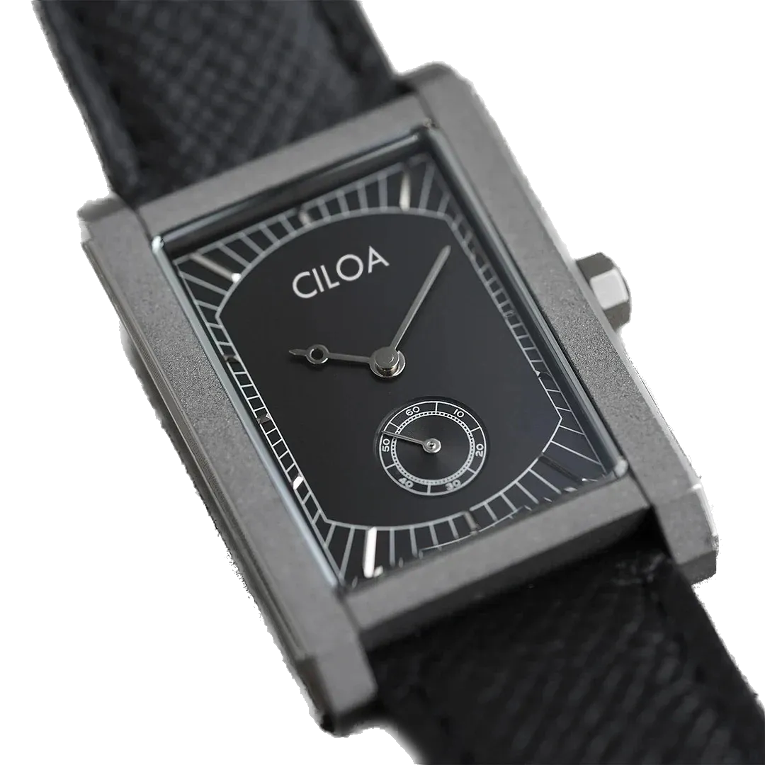 Ciloa Square Casual Simple Watch Mens Fashion Light Luxury Quartz Watch-PrimeTimepiece