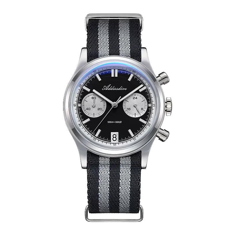 ADDIESDIVE AD2095 Men’s Quartz Watch Luminous Chronograph 100M Water Resistant-PrimeTimepiece
