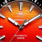 ADDIESDIVE AD2526 Automatic Flame Clouds Texture BGW9 Diving Waterproof Watch-PrimeTimepiece