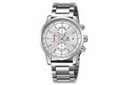BENYAR BY-5102 Men's Quartz Chronograph Sports Watch Silver White