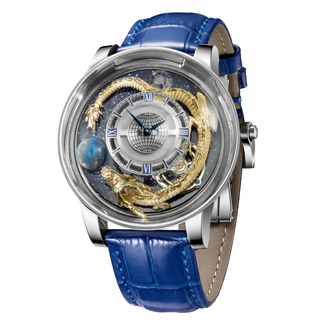 PINDU 6532 Tianlong Dragon Edition Quartz Timepiece, Waterproof Watch, leather