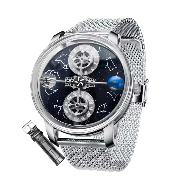 PINDU Design Starry Twelve Constellations Mechanical Watch Miyata 8215 Movement