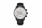 BENYAR BY-5102 Men's Quartz Chronograph Sports Watch Silver White