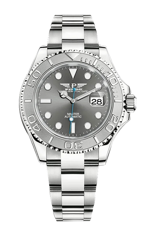 PINDU Water Ghost Yacht GMT Mechanical 40MM Luxury Ceramic Automatic Men's Watch