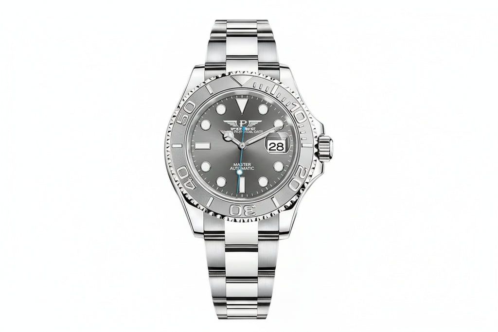 PINDU Water Ghost Yacht GMT Mechanical 40MM Luxury Ceramic Automatic Men's Watch-PrimeTimepiece