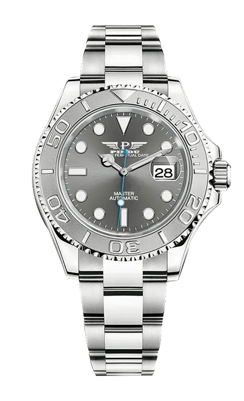 PINDU Water Ghost Yacht GMT Mechanical 40MM Luxury Ceramic Automatic Men's Watch-PrimeTimepiece