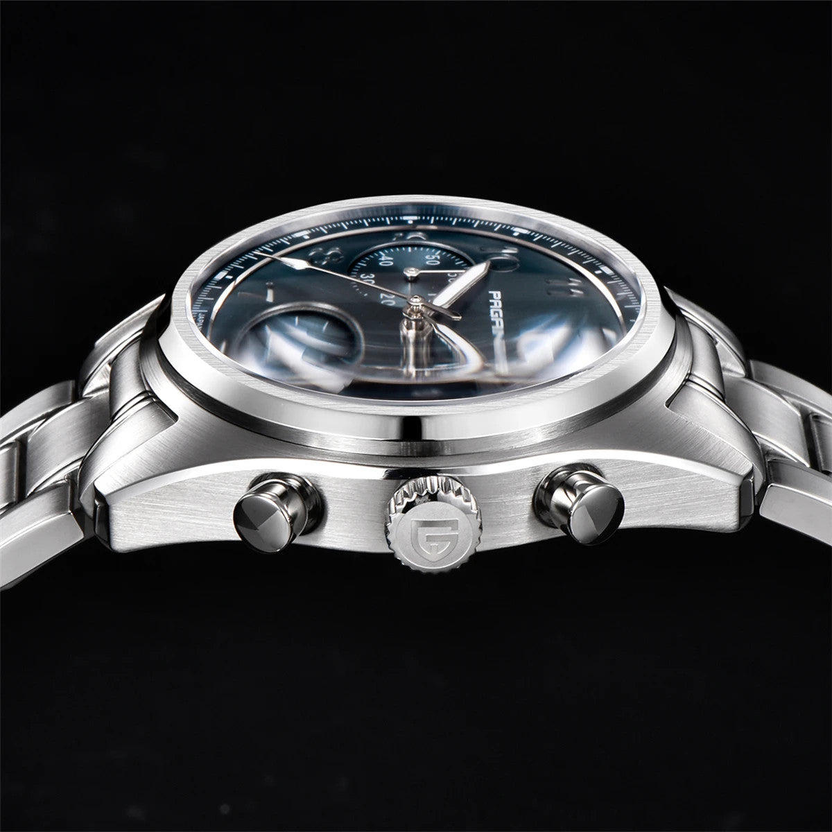 PAGANI DESIGN PD-1773 Men's Pilot Sports Quartz Watch Sapphire Chronograph