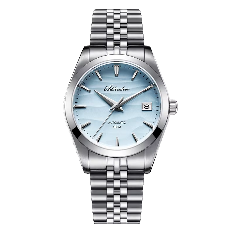 ADDIESDIVE Glass Desert Dial 39mm Automatic Men’s Watch Sapphire 10Bar