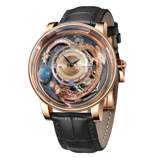 PINDU 6532 Tianlong Dragon Edition Quartz Timepiece, Waterproof Watch, leather-PrimeTimepiece