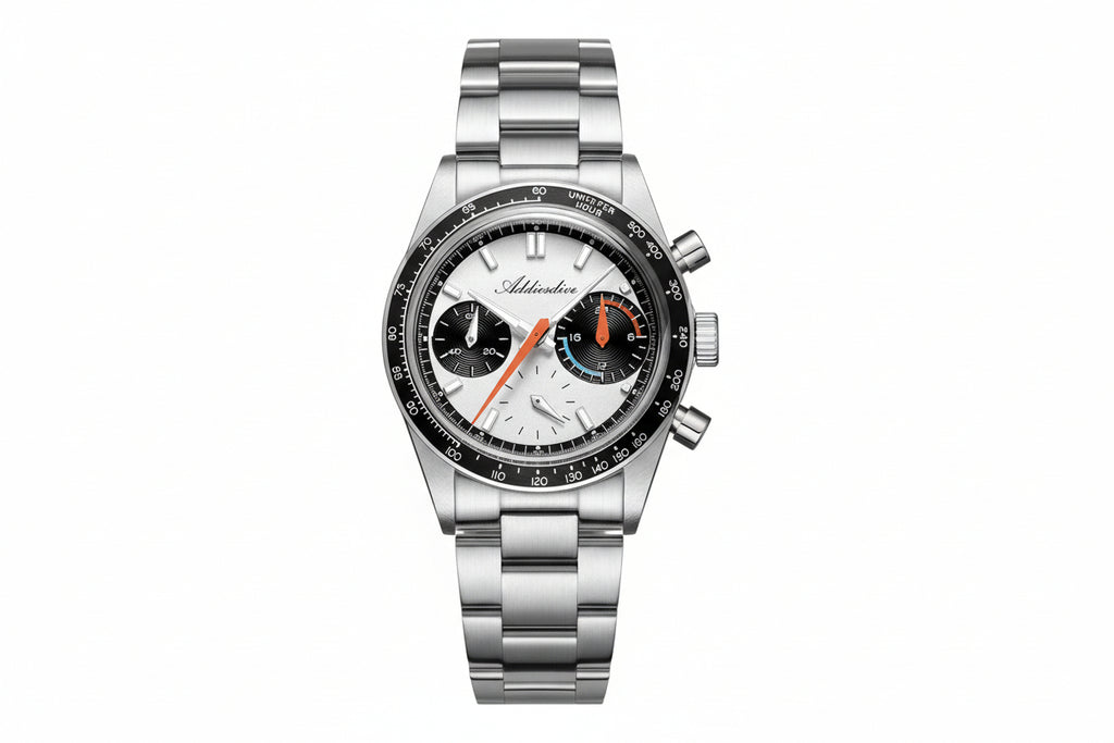 ADDIESDVIE AD2539 Quartz Men's Watch Chronograph Watch White