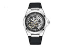 BENYAR BY-5207 42MM Hollow Automatic Skeleton 50 Meter Waterproof Watch