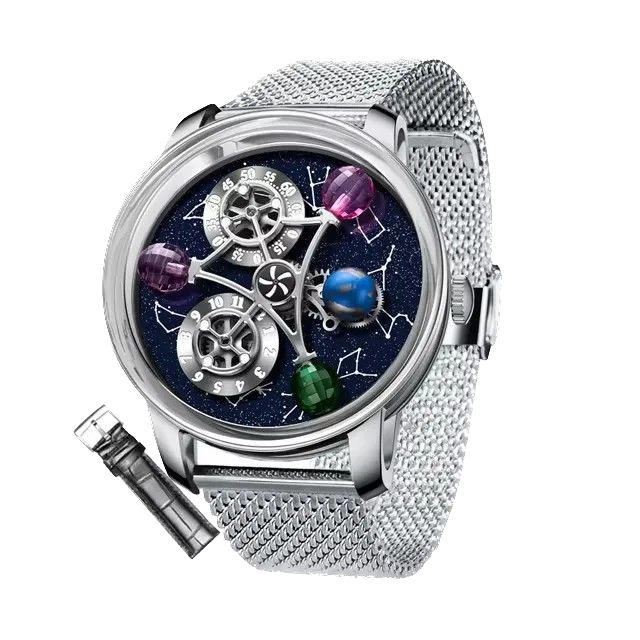 PINDU Design Starry Twelve Constellations Mechanical Watch Miyata 8215 Movement