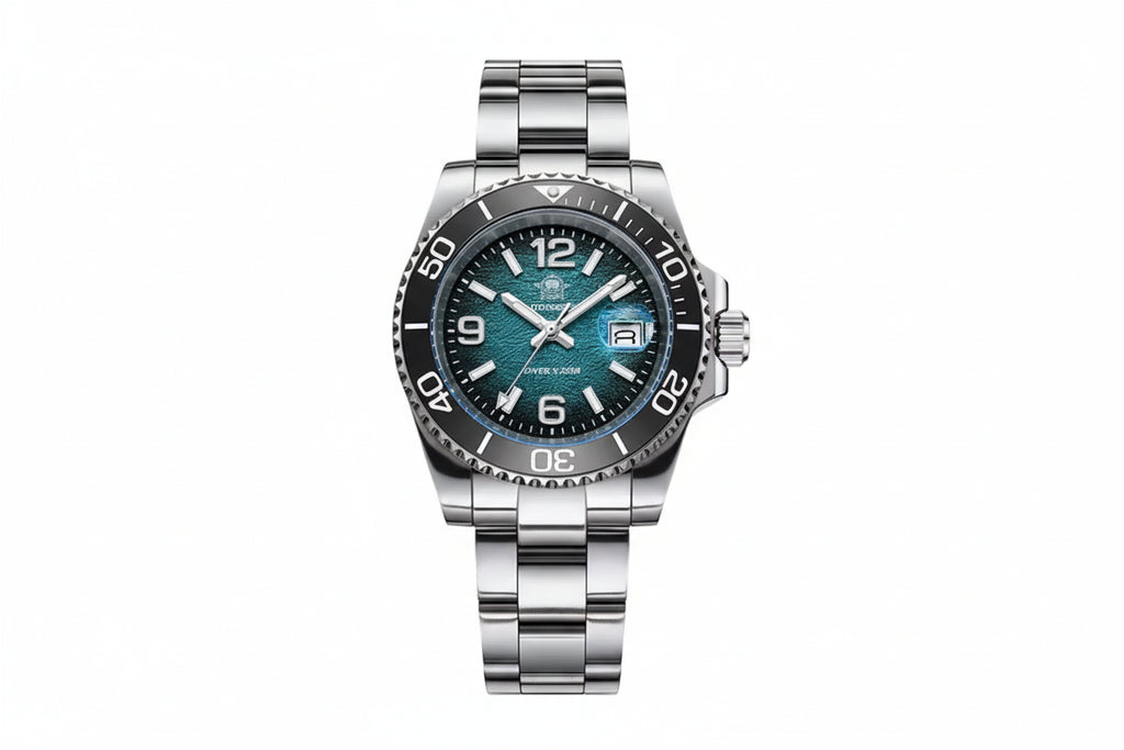 ADDIESDIVE AD2513 Men’s Quartz Diving Watch 41MM 200M Blue